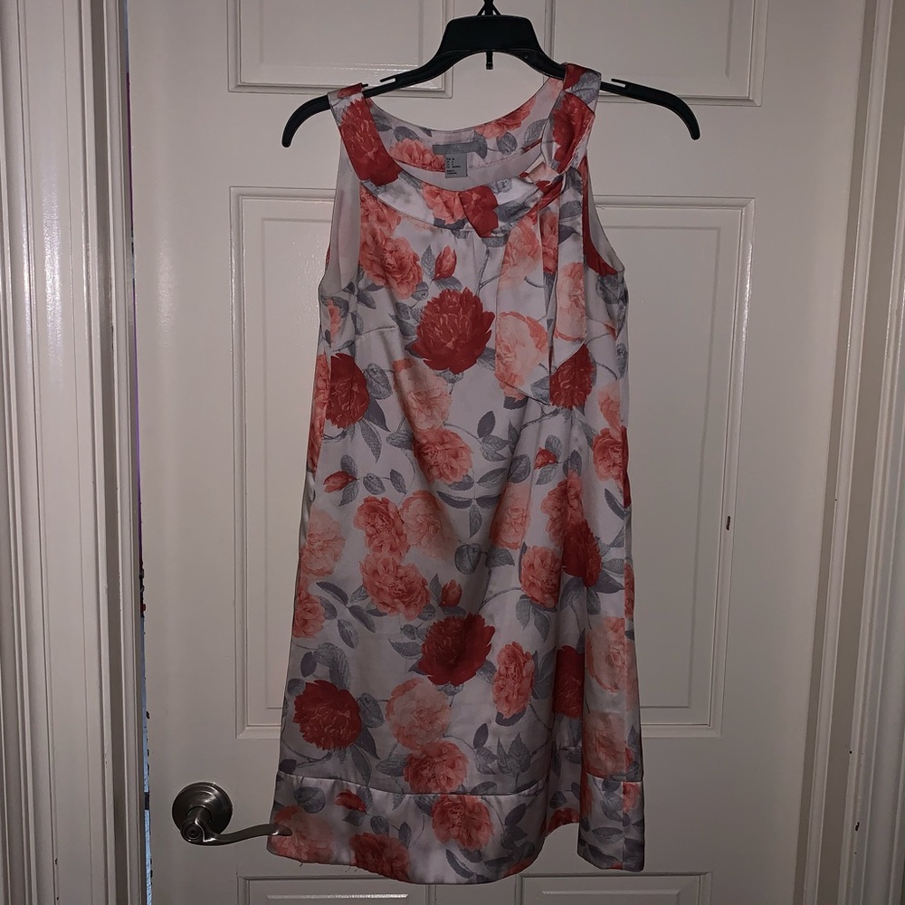 Floral Silk Dress